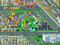 une photo d'Ã©cran de King of the Monsters 2 sur SNK Neo Geo